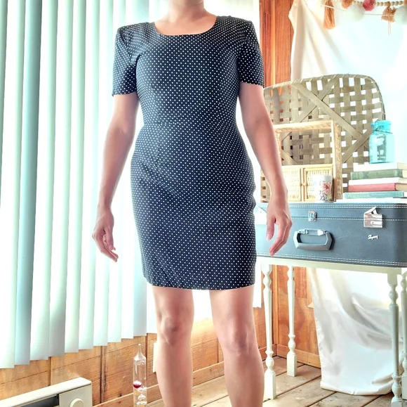 My Michelle polka-dot mini dress - Picture 2 of 2